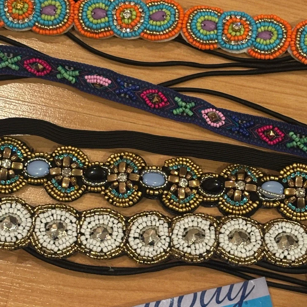 Beaded Headbands and Hair Accessories‎
